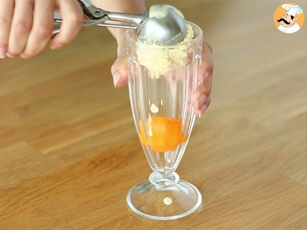 Pêche melba - Préparation etape 1