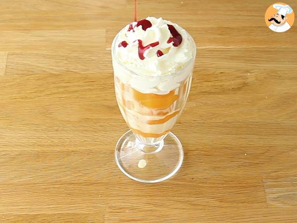 Pêche melba - Préparation etape 2