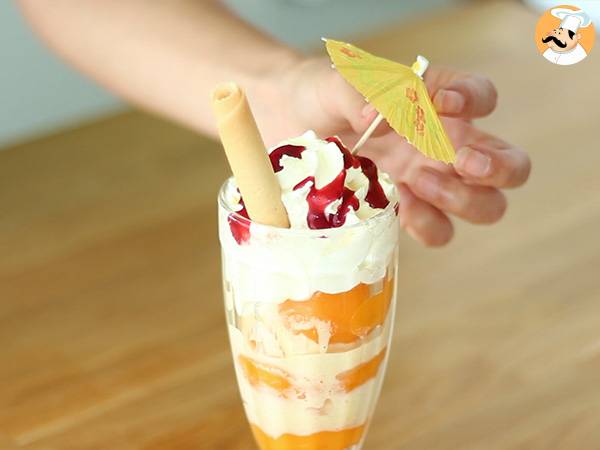 Pêche melba - Préparation etape 3