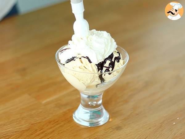 Dame blanche, la glace facile ultra gourmande - Préparation etape 2