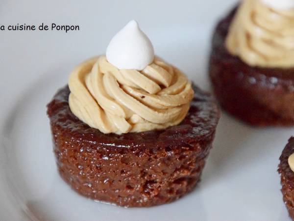 Moelleux chocolat et aubergine (sans beurre et sans farine) - Préparation etape 1