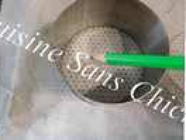 Tête de meringue au chocolat - Préparation etape 4