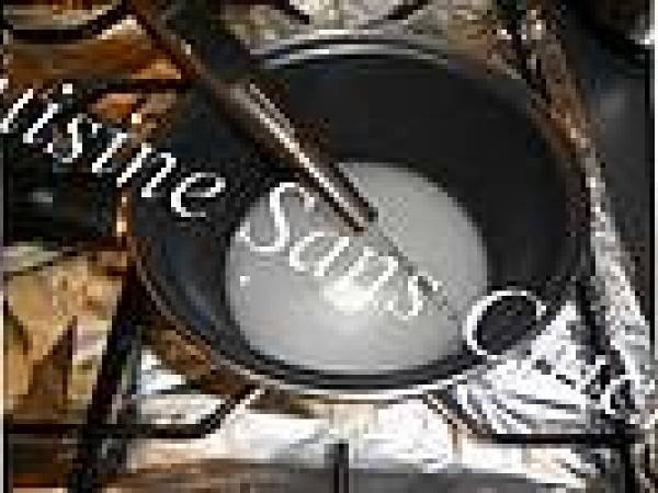 Tête de meringue au chocolat - Préparation etape 10