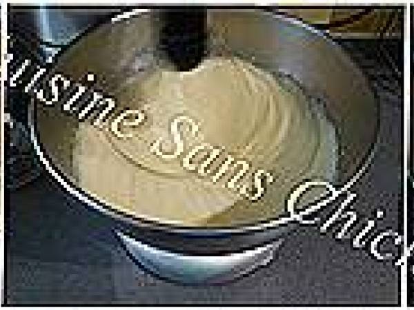 Tête de meringue au chocolat - Préparation etape 11