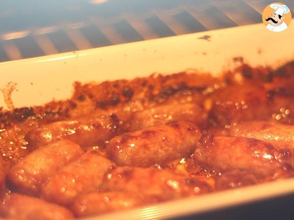 Saucisses caramélisées pour l'apéro - Préparation etape 4