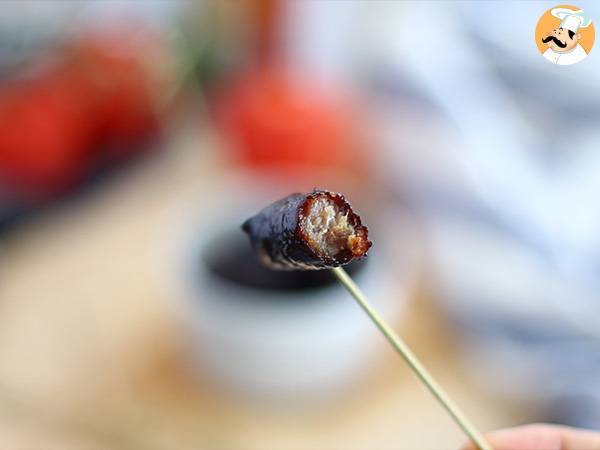 Saucisses caramélisées pour l'apéro - Préparation etape 6