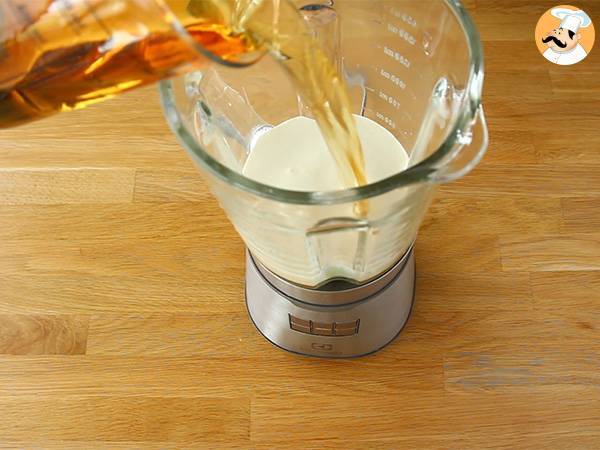 Baileys maison, la liqueur de whisky irlandaise - Préparation etape 1