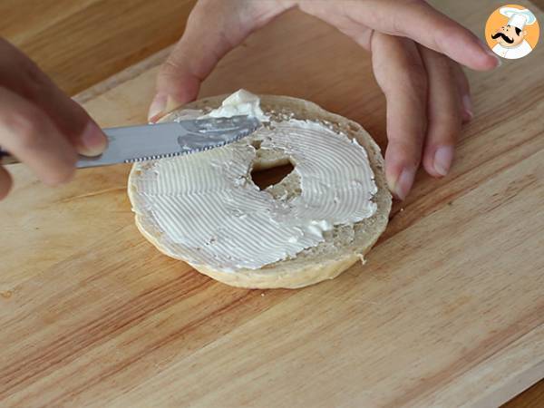 Bagel choco banane - Préparation etape 2