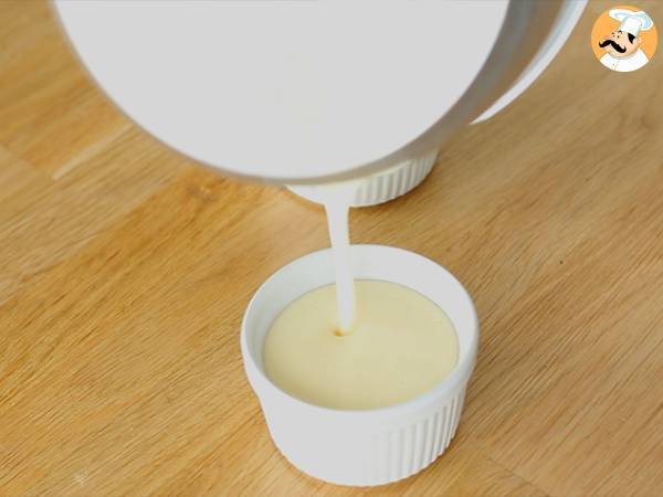 Crèmes dessert à la vanille rapide et facile - Préparation etape 4