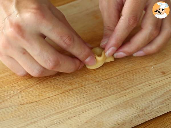 Tortellinis au parmesan, jambon et basilic - Préparation etape 7