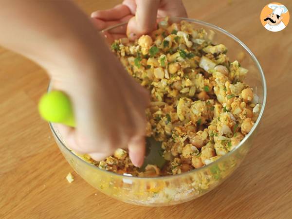Falafels, la recette facile et rapide - Préparation etape 3