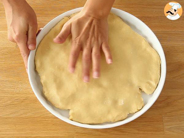 Tarte briochée aux prunes - Préparation etape 3