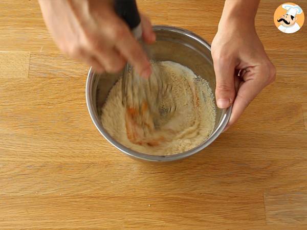 Tarte briochée aux prunes - Préparation etape 5