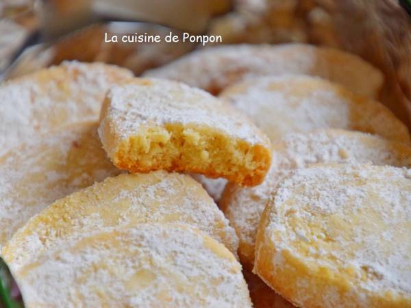 Sablé à la vanille et aux amandes - Préparation etape 1