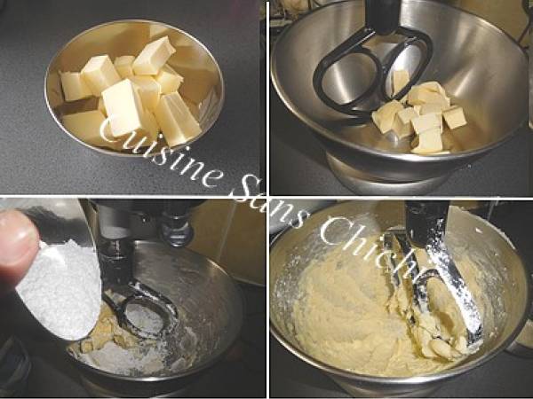 Tarte aux mûres sauvages. - Préparation etape 1