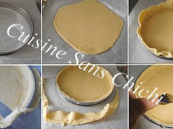 Tarte aux mûres sauvages. - Préparation etape 4