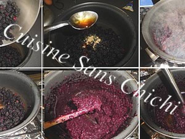 Tarte aux mûres sauvages. - Préparation etape 5