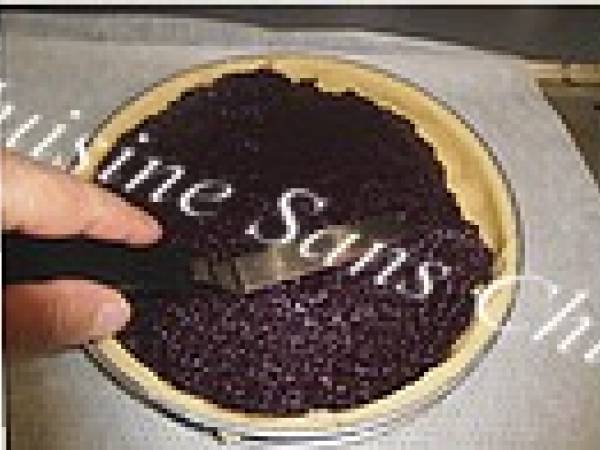 Tarte aux mûres sauvages. - Préparation etape 7