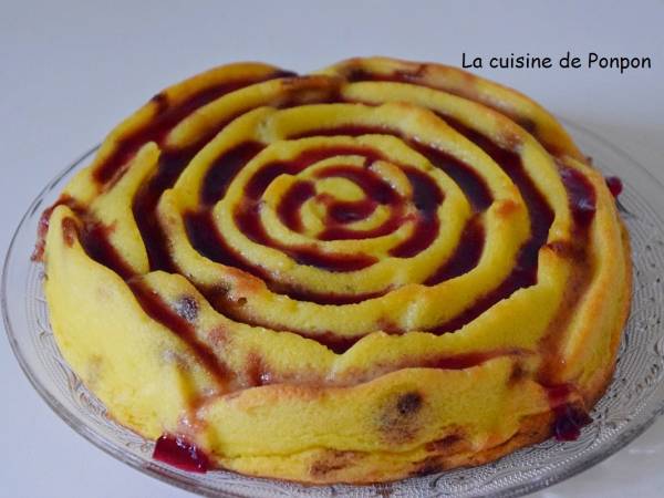 Flan pâtissier à la courgette aux baies de goji - Préparation etape 2