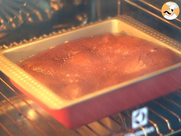 Brownie cimetière pour Halloween - Préparation etape 3