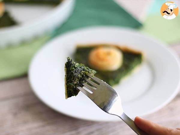 Quiche aux épinards et au fromage de chèvre - Préparation etape 5