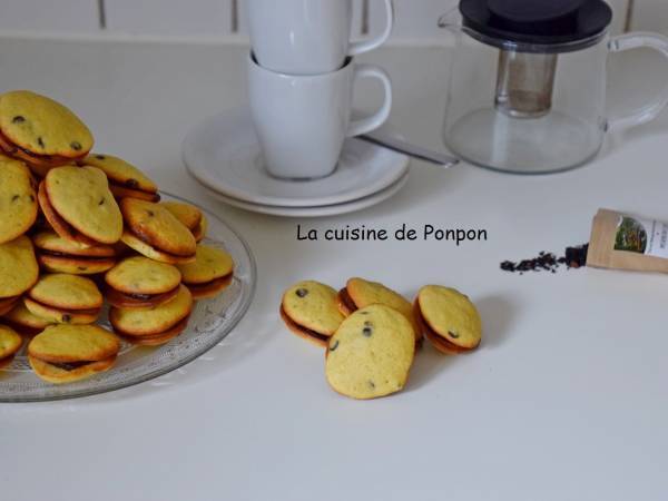 Biscuits à la banane aux pépites de chocolat - Préparation etape 1