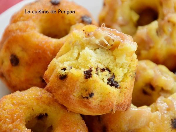 Muffin à la banane et aux pépites de chocolat, sans gluten - Préparation etape 2