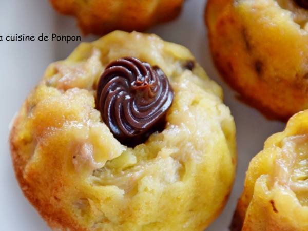 Muffin à la banane et aux pépites de chocolat, sans gluten - Préparation etape 3
