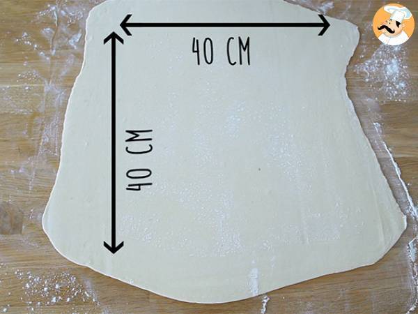 Mille feuille à la vanille - Préparation etape 1