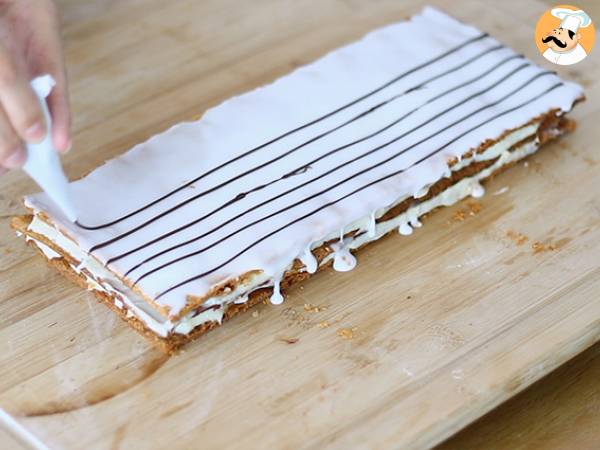 Mille feuille à la vanille - Préparation etape 12