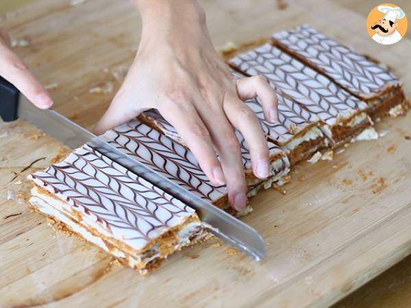 Mille feuille à la vanille - Préparation etape 14