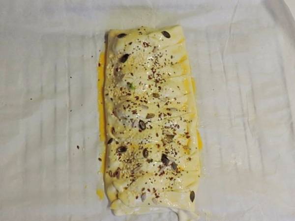 Feuilleté de sardine à la crème d'anchois - Préparation etape 3