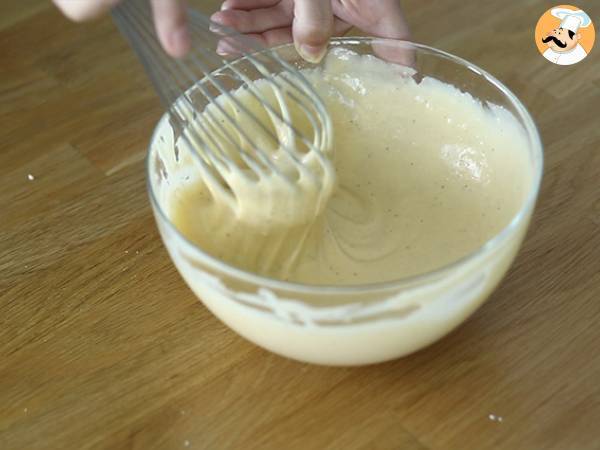 Cake aux restes de raclette - Préparation etape 3