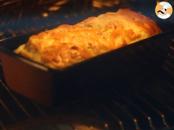 Cake aux restes de raclette - Préparation etape 5