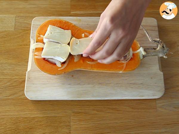 Courgiflette - Courge butternut façon tartiflette - Préparation etape 3