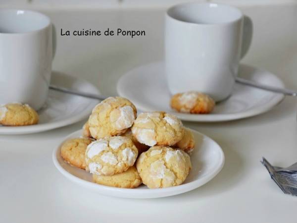 Craquelé moelleux au sirop de citron - Préparation etape 1