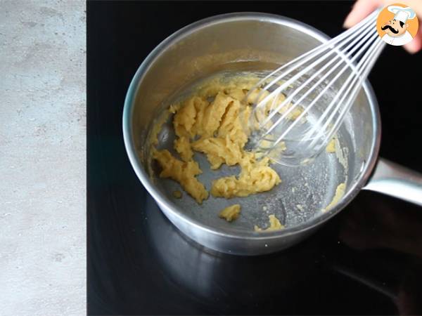 Soufflés au foie gras - Préparation etape 1