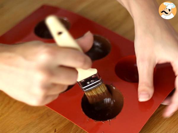 Dômes façon Ferrero rocher - Préparation etape 6