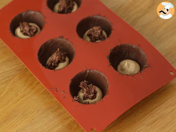 Dômes façon Ferrero rocher - Préparation etape 10