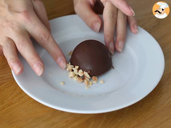Dômes façon Ferrero rocher - Préparation etape 14