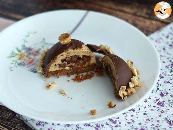 Dômes façon Ferrero rocher - Préparation etape 15