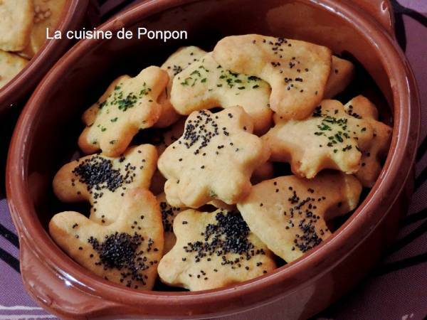 Crakers au sésame et pavot - Préparation etape 1