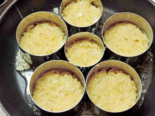 Rösti ou galette de pommes de terre - Préparation etape 2