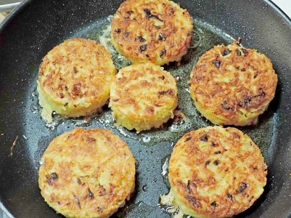 Rösti ou galette de pommes de terre - Préparation etape 3