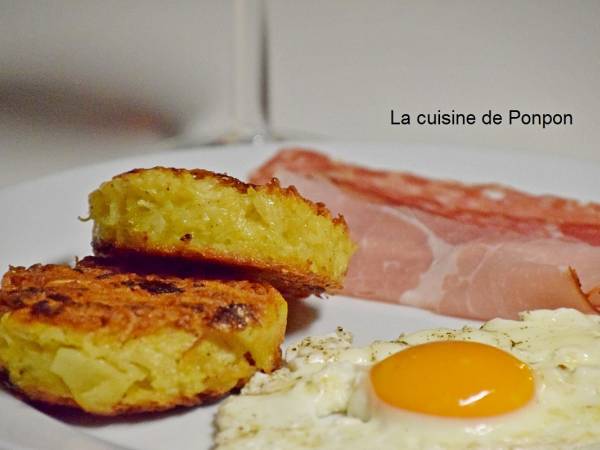Rösti ou galette de pommes de terre - Préparation etape 4