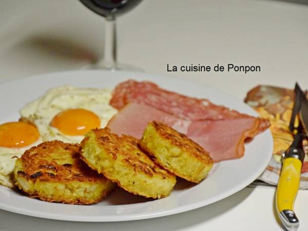 Rösti ou galette de pommes de terre - Préparation etape 5