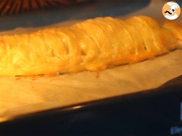 Poisson en croûte feuilletée aux épinards et fromage mozzarella - Préparation etape 5