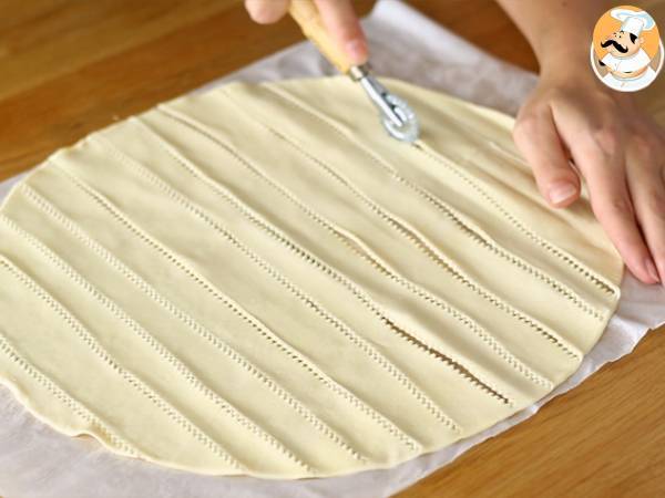 Tarte feuilletée à la cerise - Préparation etape 3