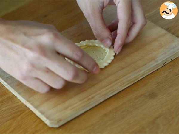 Vols au vent framboises et mascarpone - Préparation etape 2