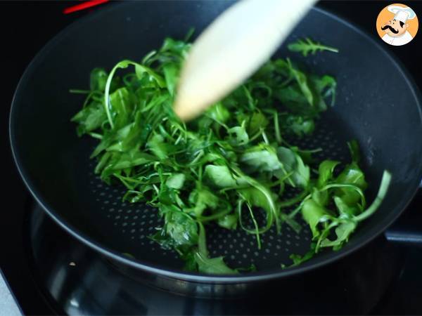 Verrines à la betterave et mousse de roquette - Préparation etape 1